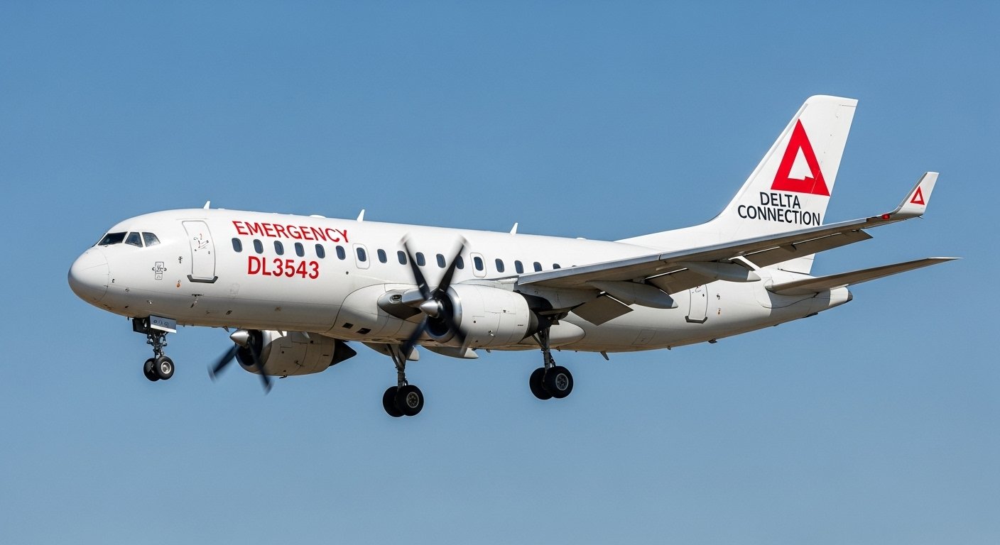 Delta Connection DL3543 Emergency Landing