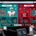 Miami Dolphins vs Texans Match Player Stats
